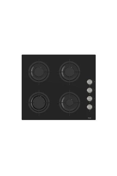 Ferre Soft Line Plus Siyah Ankastre Set ( QBL62CS-CS205-D080 ) - Resim 3