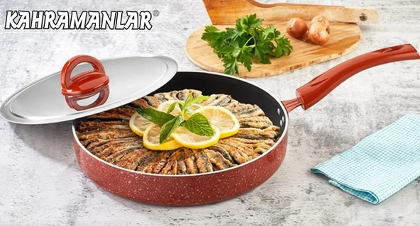 Kahramanlar Kiremit Balık Tavası 28 cm ürün görseli 1