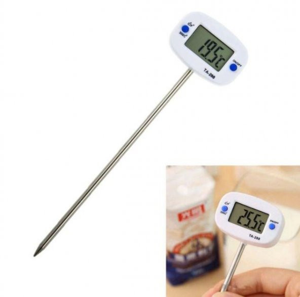 TA-288 Saplama Tip Dijital Termometre -50/+300 Derece 150 mm ürün görseli 1