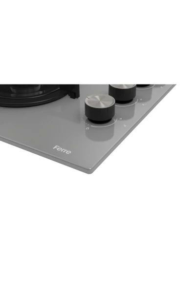 Ferre Soft Line Gri Ankastre Set ( QBL62CPR-CS208-D065 ) - Resim 5