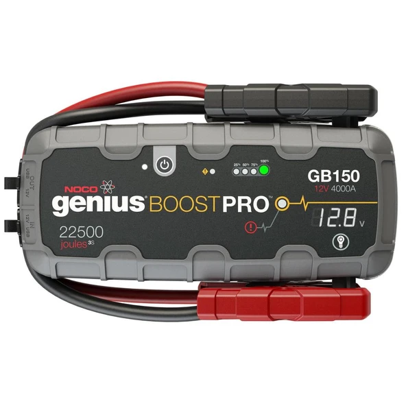 NOCO Genius GB150 12V 4000Amp Ultrasafe Lityum Akü Takviye + Powerbank + Led Lamba ürün görseli 1