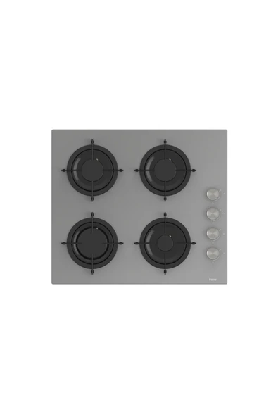 Ferre Soft Line Gri Ankastre Set ( QBL62CPR-CS208-D065 ) - Resim 3