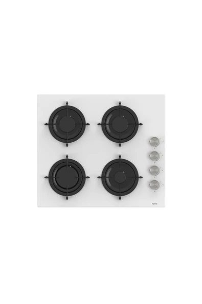 Ferre Soft Line Basic Beyaz Ankastre Set ( QBL62CB-CS206-D078 ) - Resim 3