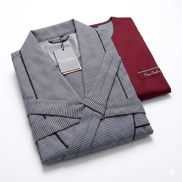 Pierre Cardin Ropdöşambr Şortlu Pijama Tkm 5540 - Resim 2