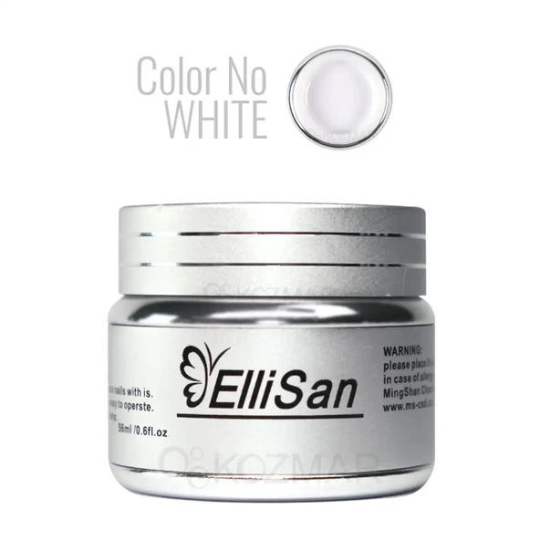 Fontenay Ellisan Protez Tırnak Jeli - Builder Gel 56 Gram - No: White ürün görseli 1