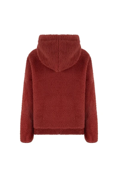 Mudo Kapüşonlu Pelüş Sweatshırt - Resim 2