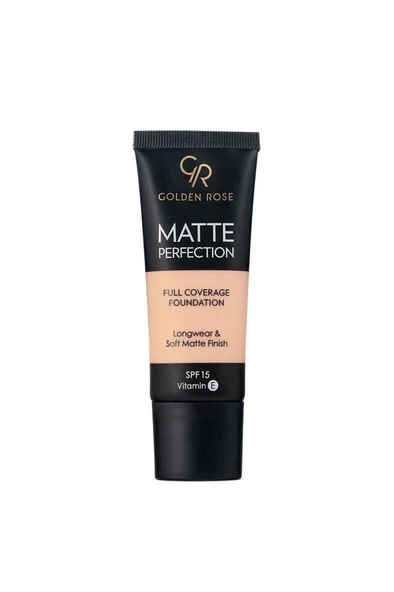 Golden Rose Matte Perfection Full Coverage Foundation Cool 02 ürün görseli 1
