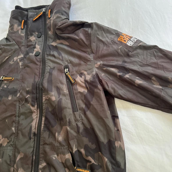 Superdry Haki ve Turuncu Erkek Ceket ürün görseli 1