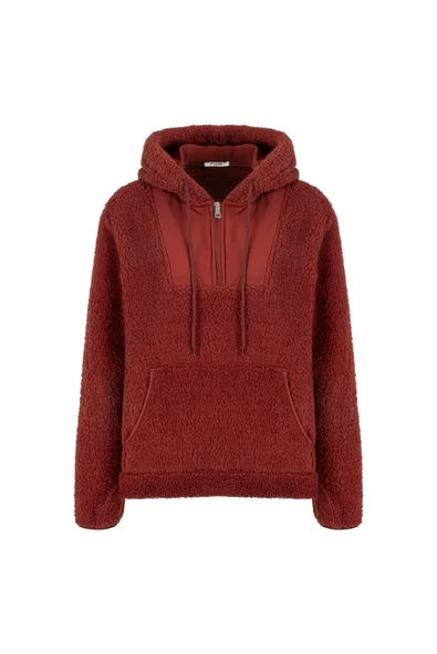Mudo Kapüşonlu Pelüş Sweatshırt ürün görseli 1