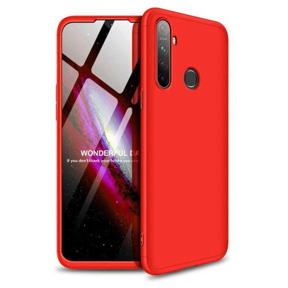 Realme 5 Kılıf Zore Ays Full Koruma Kılıf ürün görseli 1