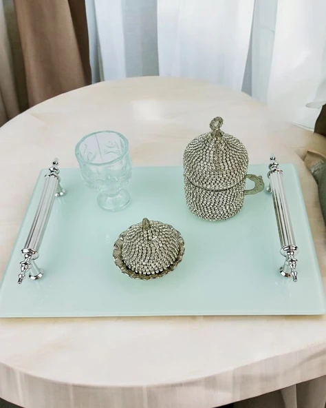 Harmonize Söz Kahve Tepsisi  Siyah ürün görseli 1