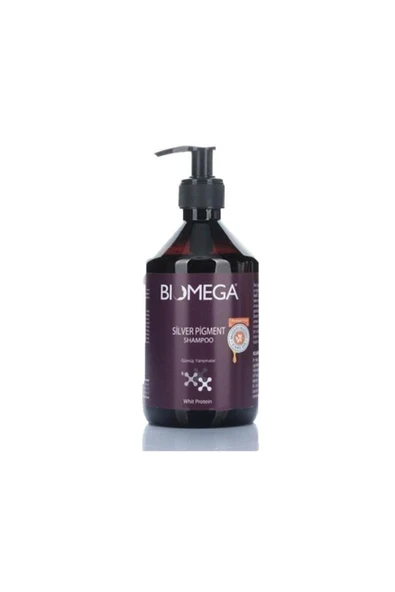 BIOMEGA Silver Pigment Şampuan 500 ml ürün görseli 1