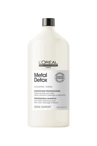 L'OREAL PROFESSİONNEL Loreal Metal Detox Şampuan Parlaklık Veren 1500 Ml ürün görseli 1