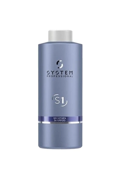 WELLA PROFESSİONALS Asi ve Kabarık Saçlar İçin Düzleştirici Şampuan 1000 ML... System Professional Smoothen S1 ürün görseli 1