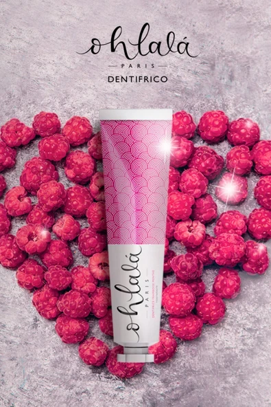 OHLALA Raspberry Mint (Ahududu-Nane) Diş Macunu 75ml - Resim 7