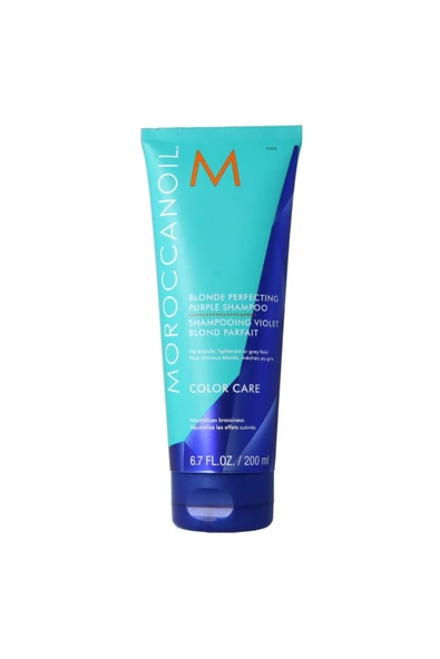 MOROCCANOİL Color Care Blonde Perfecting For Blonde Lightened Grey Hair Shampoo 200 Ml Onrness Cosmetıc ürün görseli 1