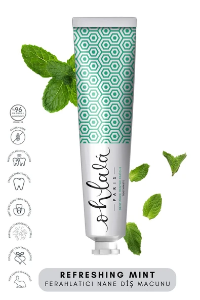 OHLALA Refreshing Mint Diş Macunu 75ml - Resim 3
