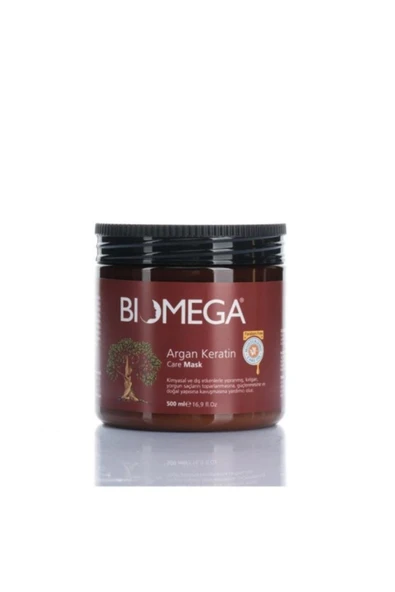 BIOMEGA Argan Keratin Saç Bakım Maskesi 500 ml ürün görseli 1
