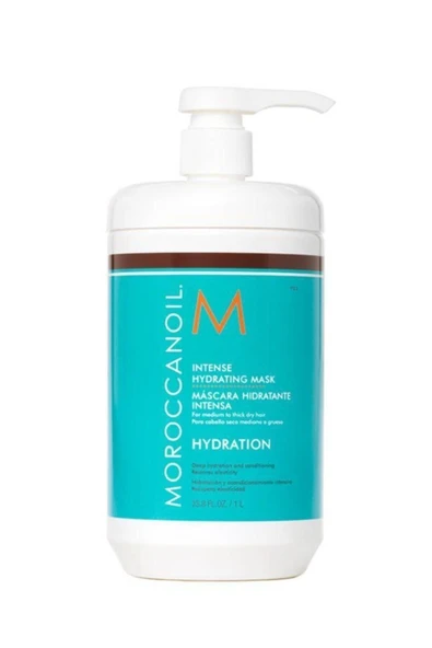 MOROCCANOİL (keyonline) Intense Hydrating Yoğun Süper Nemlendirici Ve Onarıcı Maske 1000ml ürün görseli 1