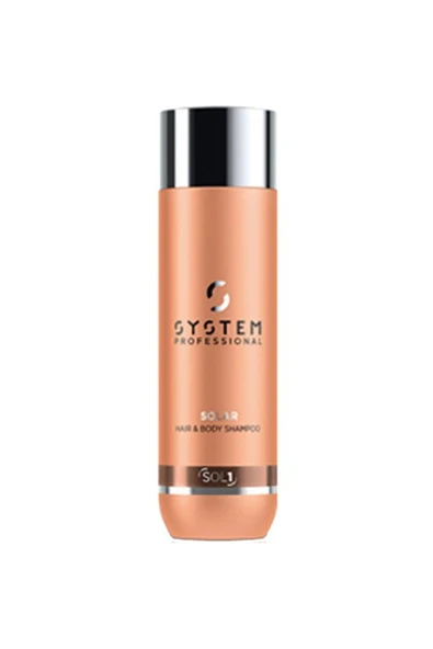 WELLA PROFESSİONALS System Professional Solar Shine Hair and Body Shampoo 250 ML DEMBA965 ürün görseli 1