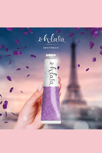 OHLALA Violet Mint (Menekşe-Nane)Diş Macunu 75ml - Resim 6