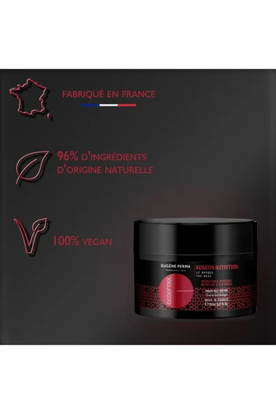 EUGENE PERMA Keratin Nutrition Maske 150 ml 3140100380873 ürün görseli 1