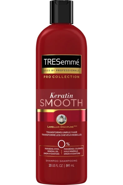 TRESEMME P/c Keratin Smooth Kıvırcık Saçlar Için Bukle Belirginleştirici Şampuan 592ml ürün görseli 1