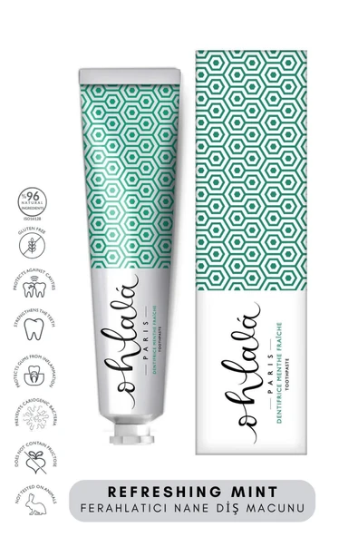 OHLALA Refreshing Mint Diş Macunu 75ml ürün görseli 1