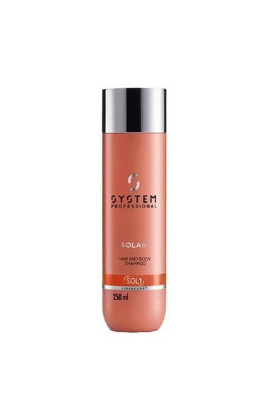 SYSTEM Professional Solar Saç Vücut Şampuanı 250ml 4064666000510 ürün görseli 1