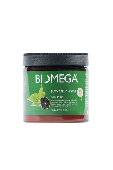 BIOMEGA Isırgan Otu-siyah Sarımsaklı Maske 500ml ürün görseli 1