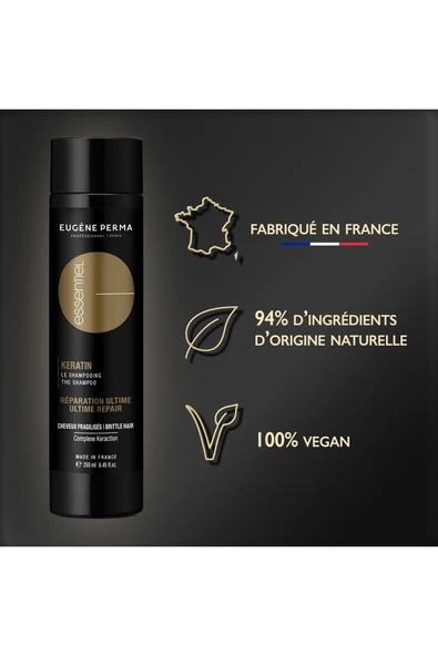 EUGENE PERMA Keratin Şampuan 250 ml - Resim 3