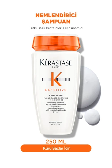 KERASTASE Nutritive Bain Satin Nemlendirici Şampuan 250 ml ürün görseli 1
