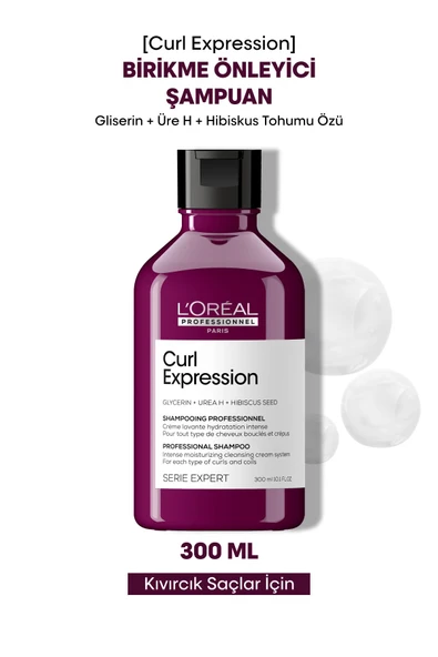 L'OREAL PROFESSİONNEL Serie Expert Curl Expression Birikme Önleyici Şampuan 300ml ürün görseli 1