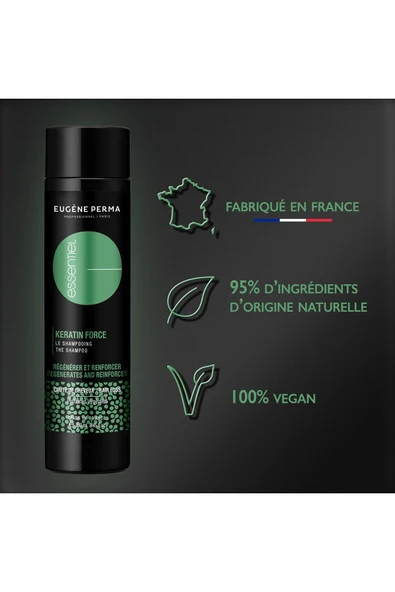 EUGENE PERMA Keratin Force Dökülme Önleyici Güçlendirici Şampuan 250 Ml ürün görseli 1