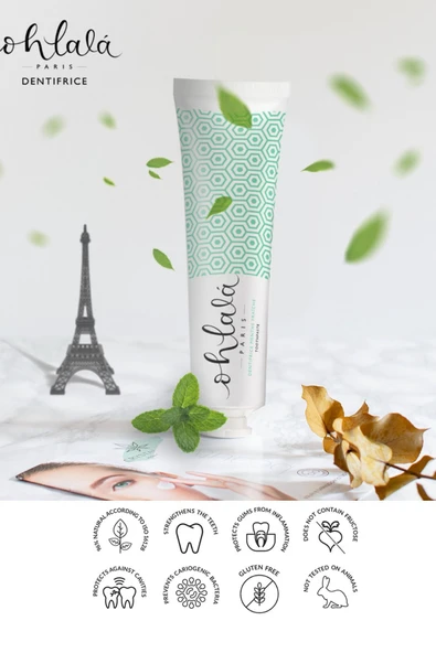 OHLALA Refreshing Mint Diş Macunu 75ml - Resim 6