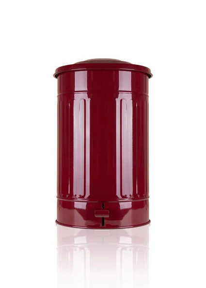 The Mia Çöp Kovası Mutfak 30 Lt Bordo GLV0770 ürün görseli 1
