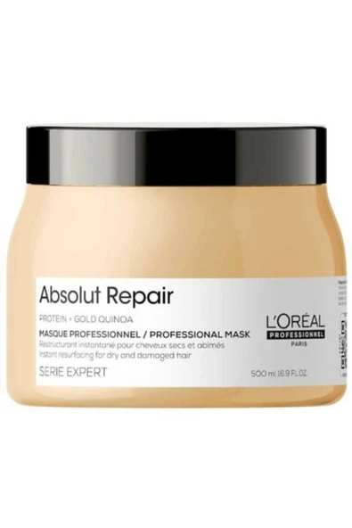L'OREAL PROFESSİONNEL Se21 Absolut Repair Yıpranmış Saçlar Için Onarıcı Maske 500ml 3474636975440al5 ürün görseli 1