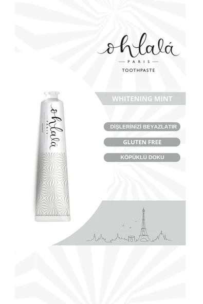 OHLALA Whitening Mint Diş Macunu 75ml - Resim 4