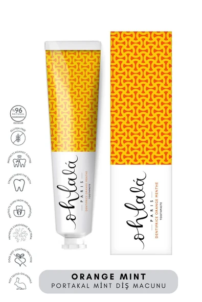 OHLALA Orange Mint (Portakal-Nane) Diş Macunu 75ml ürün görseli 1