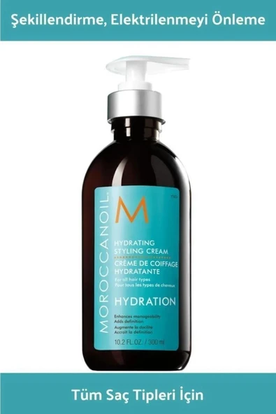MOROCCANOİL Hydrating Styling Argan Yağlı Durulanmayan Krem 500mltrustycosmetic154375 ürün görseli 1