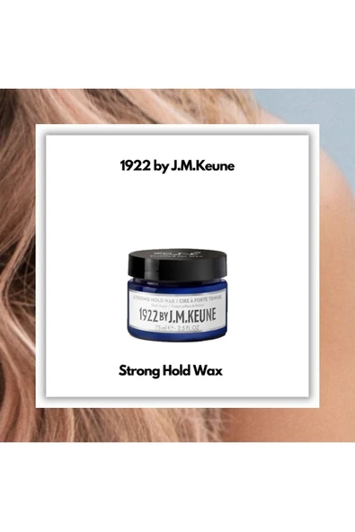 KEUNE 1922 BY J.M. KEUNE STRONG HOLD WAX ürün görseli 1