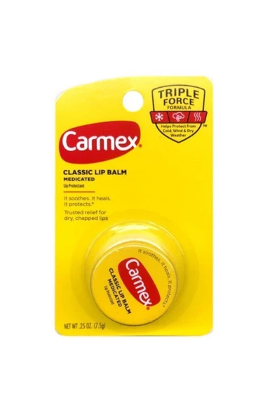 CARMEX Classic Lip Balm Medicated 7,5 gr ürün görseli 1