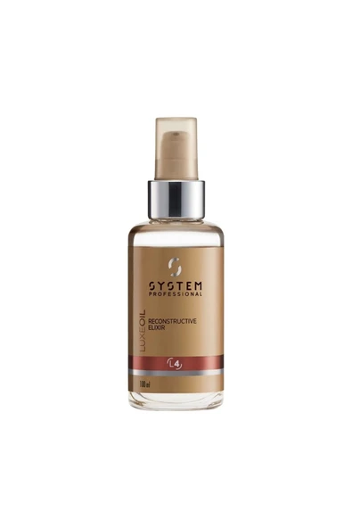 WELLA PROFESSİONALS Wella System Professional Reconstructive Luxeoil Elixir Saç Bakım Yağı 100ml ürün görseli 1