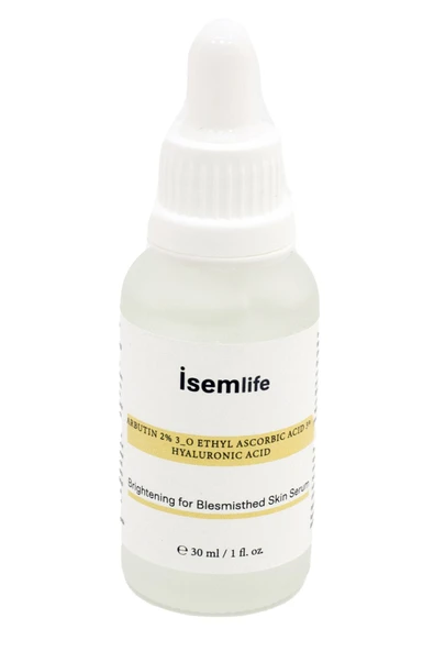 İSEMLİFE Arbutin&aydınlatıcı&cilt Tonu Eşitleyici Leke Gidermeye Yardımcı Serum ürün görseli 1