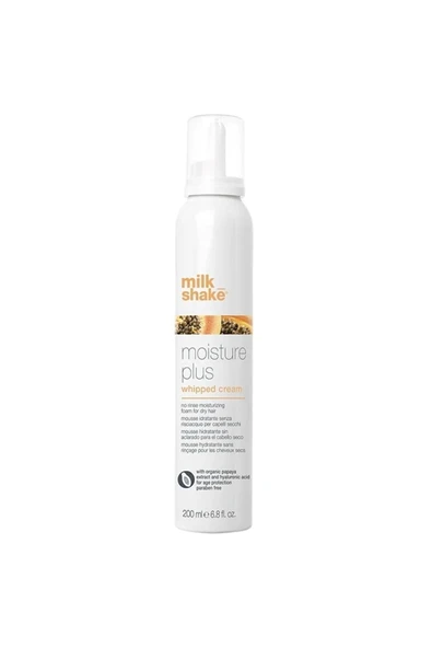 MİLKSHAKE Moisture Plus Whipped Cream Kuru Saçlar Için Durulanmayan Bakım Köpüğü 200 Ml ürün görseli 1