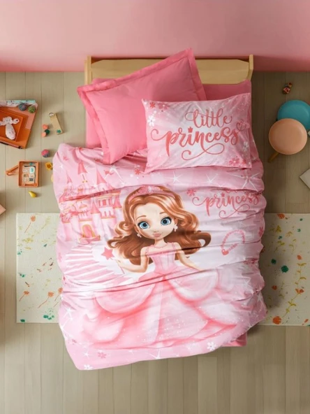 Cotton Box Genç Ranforce Nevresim Takımı Tek Kişilik Gimbiya Pembe ürün görseli 1