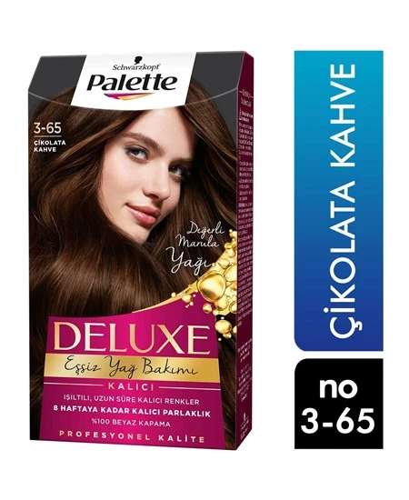PALETTE DELUXE 3-65 ÇİKOLATA KAHVE ürün görseli 1