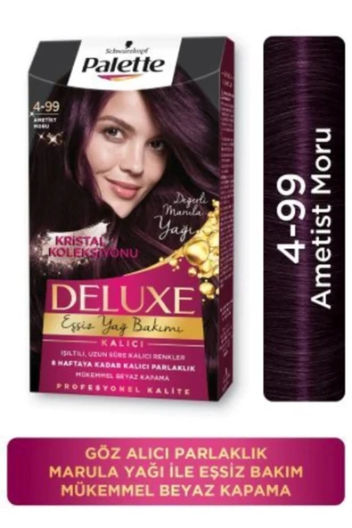 PALETTE DELUXE  AMETİST MORU 4-99 ürün görseli 1
