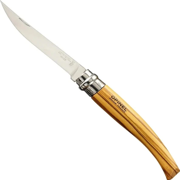 Opinel No.10 İnce Paslanmaz Çelik Katlanır Fileto Bıçağı ürün görseli 1