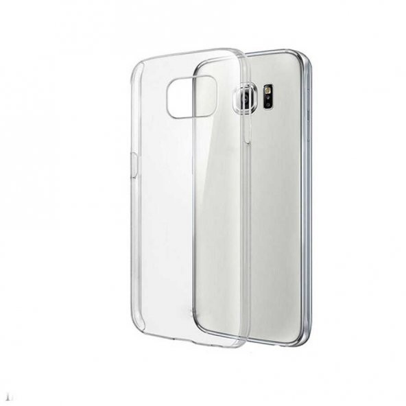 Galaxy S7 Kılıf Zore Şeffaf İnce ve Esnek Süper Silikon Kılıf ürün görseli 1